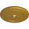 Ekena Millwork Classic Ceiling Medallion (Fits Canopies up to 5 1/2"), 41 1/8"OD x 4"ID x 2 1/8"P, Pharaohs Gold CM41CLPGS - alternate 3